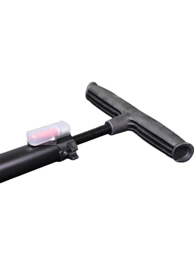 CAVALRY High-Pressure Bicycle Pump, Floor-Standing, For Mountain Bikes, Road Bikes, Electric Bikes, Motorcycles, Cars, Inflatable Pump, Basketball, Soccer, Universal Sports Equipment With Schrader Valve - Image 3
