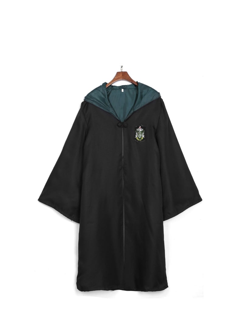 Y&D Harry Potter Hogwarts Robe Cloak Slytherin Costume L - Image 1