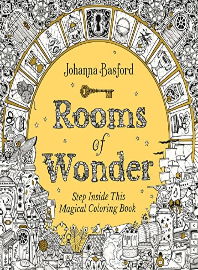 Rooms of Wonder: Step Inside This Magical Coloring Book 