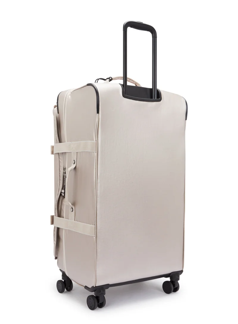 Kipling Basic Plus Spontaneous Large 4-Wheeled Suitcase 78cm/30inches, 4.36, 101L, Mettalic Glow