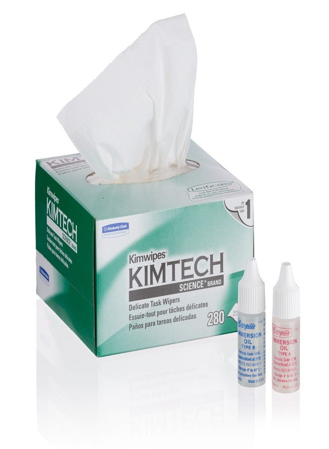 AmScope MLAB-KIM Microscope Maintenance Kit - Type A & B Immersion Oils
