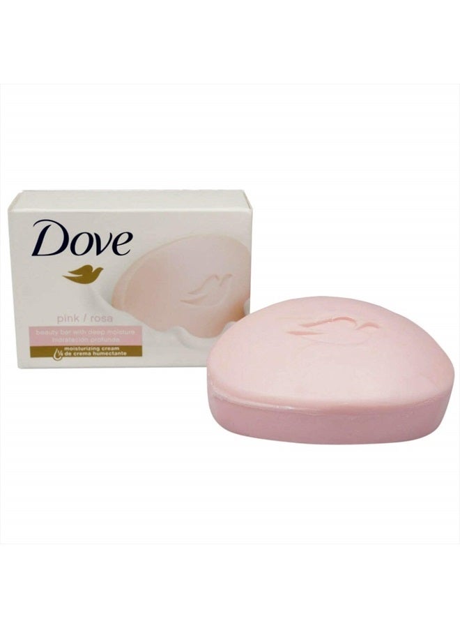 Dove Beauty Bar Pink Soap 4.75 Oz / 135 Gr (Pack of 12 Bars)