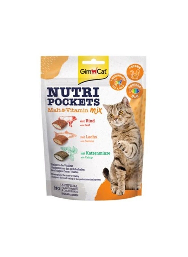 Gimcat Nutri Pockets Malt&Vitamin 150 G