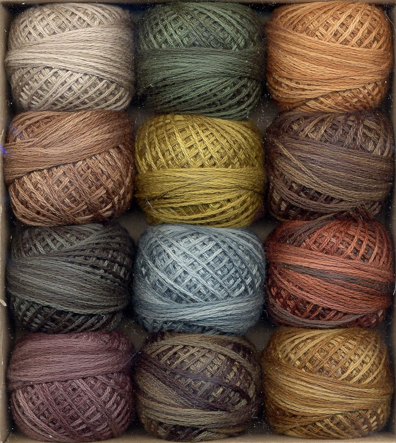 Valdani 3-Strand Cotton Embroidery Floss 12-Ball Earthly Treasures Collection (3SF-EarthlyT) - Image 4