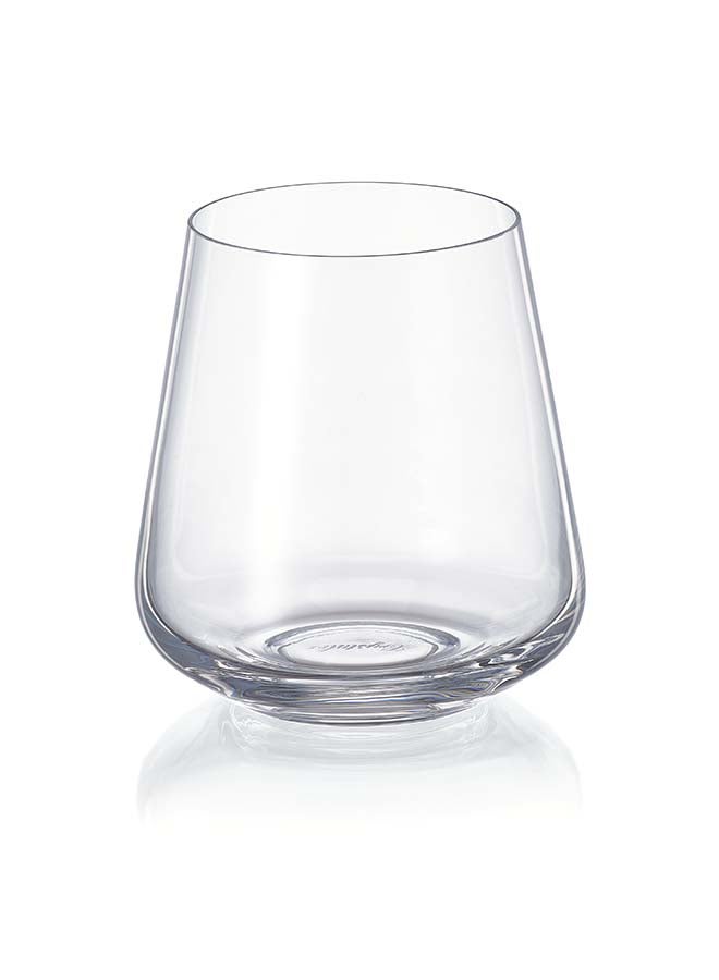 Crystalex Double Old Fashioned Whiskey Glass Siesta 400ml, Crystalline