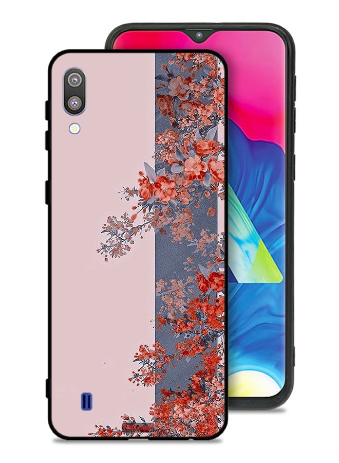 Tolwak Samsung Galaxy M10 Protective Case Cover Tree Leaves And Flowers Art - Image 1