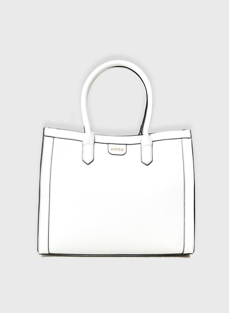 Maria Ladies Handbag - White