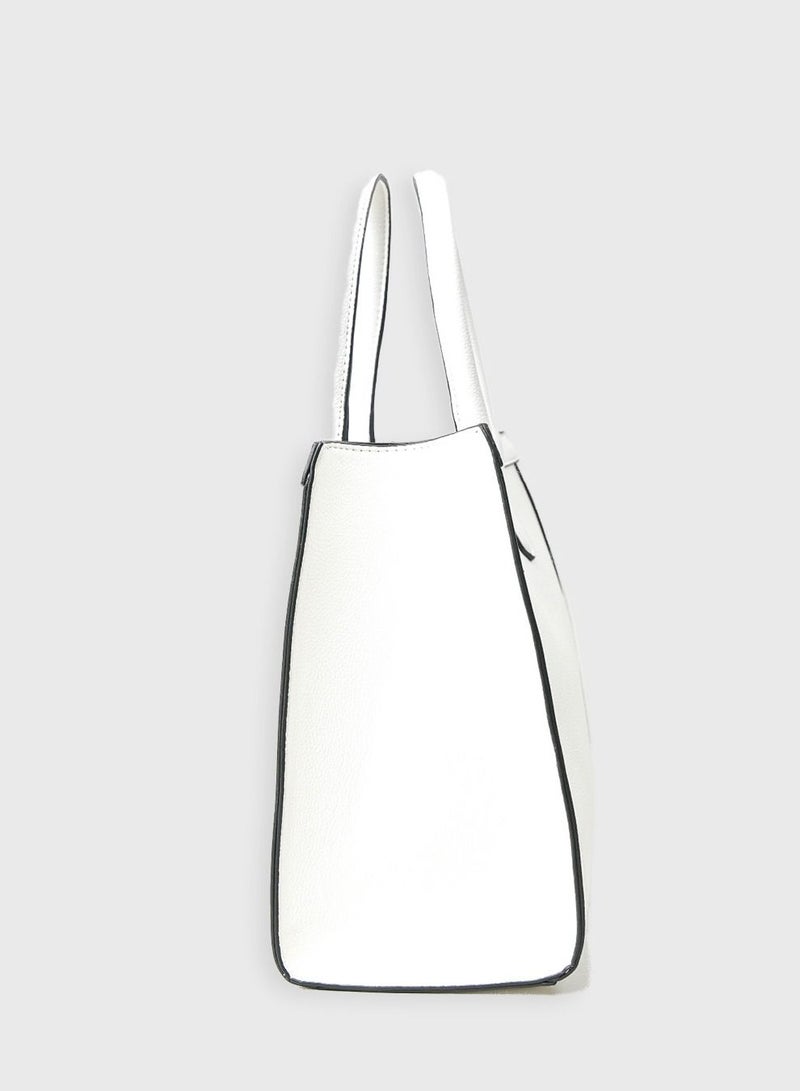 Maria Ladies Handbag - White