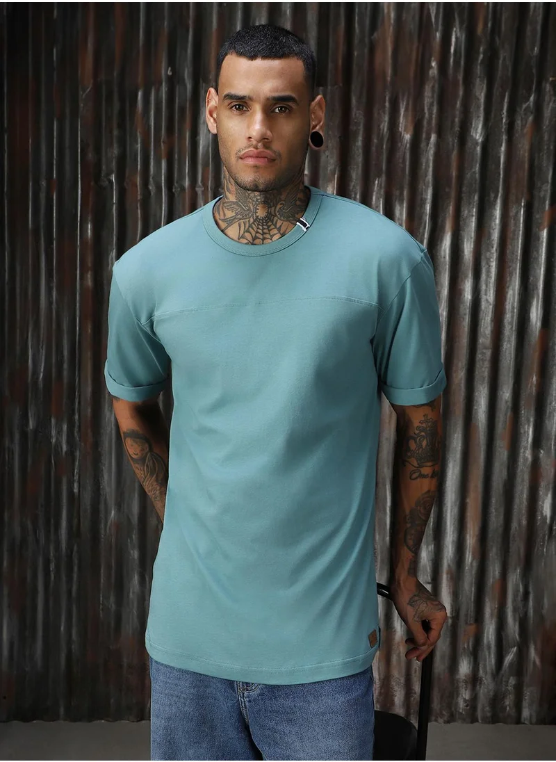 هاي ستار Men Blue Tshirts