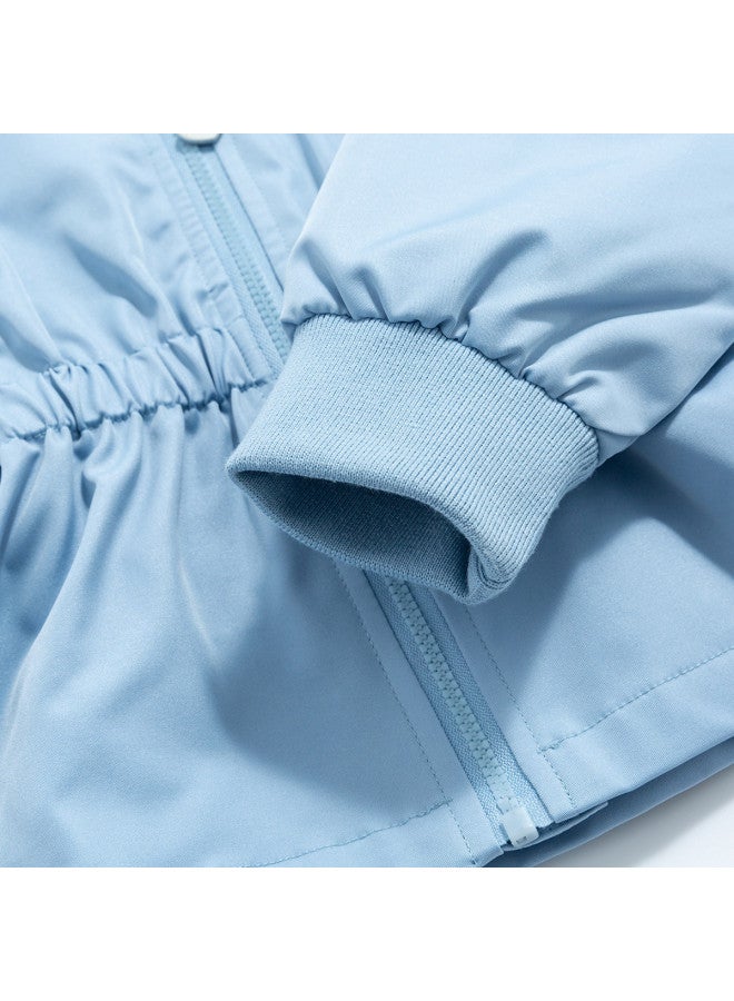 Bornbay Spring/autumn Kids' Jacket - Sweet And Stylish Windproof Stand Collar Coat For Toddler & Little Girls - Image 5