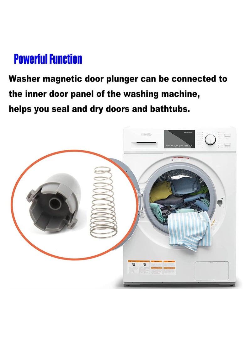 AGM73610701 Washer Magnetic Door Plunger Replacement Compatible with LG Kenmore Elite Washer Models Improve Your Wash Experience - Image 2