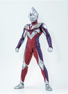 General Ultraman movable Doll Model Decoration Ultraman Tiga composite Desktop Decoration Toy Gift for family and friends  - Image 1