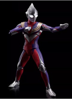 General Ultraman movable Doll Model Decoration Ultraman Tiga composite Desktop Decoration Toy Gift for family and friends  - Image 2