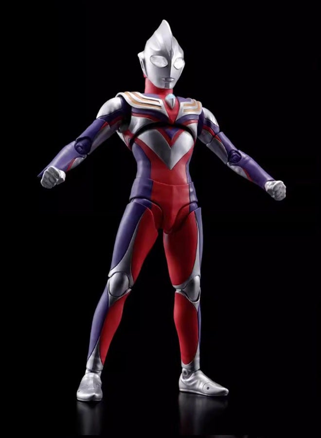 general Ultraman movable Doll Model Decoration Ultraman Tiga composite Desktop Decoration Toy Gift for family and friends  - Image 3