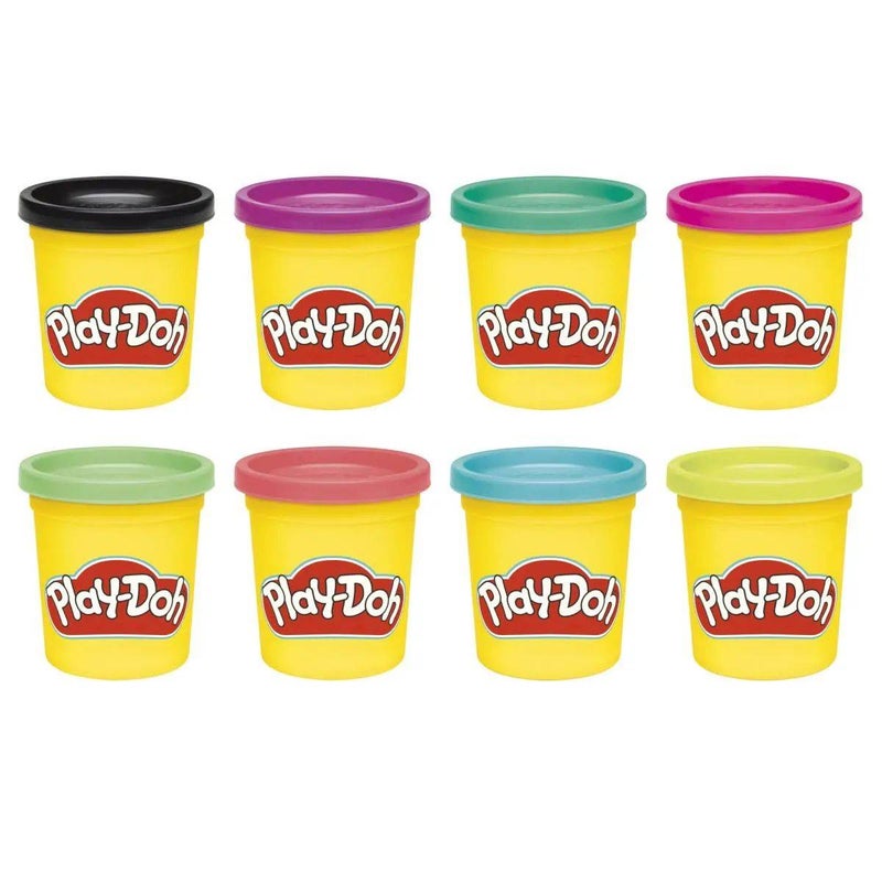 Play-Doh مجموعة مركب النمذجة بألوان بلاي دوه الزاهية (680 جرام، عبوة من 8) - Image 2