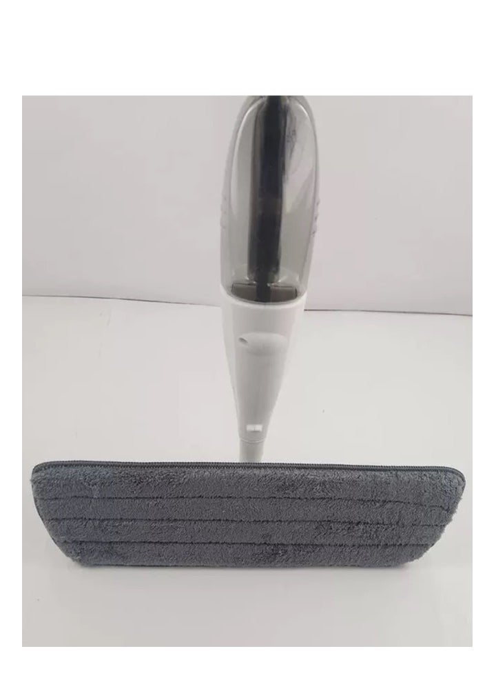 YOMA - Spray Mop Sweeper Cloth Head Replacement Pad 4- pieces of Grey 20x6x10cm - Image 1