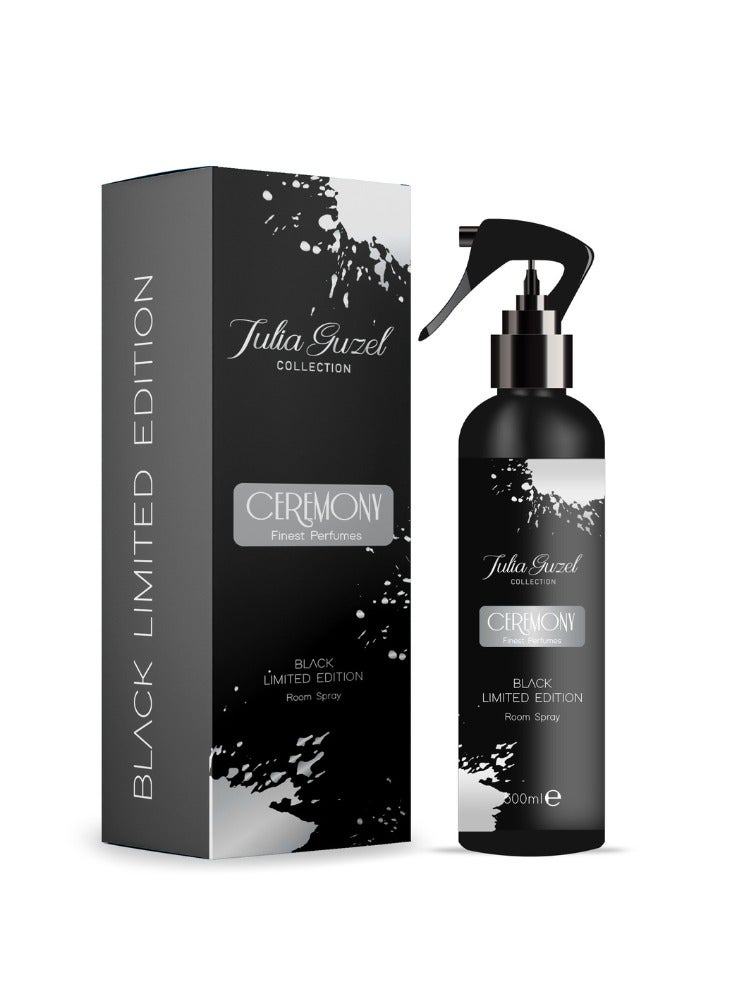 Julia Guzel - Room Spray (Black) - Ceremony - Air and Clothes Freshener - 500 ml