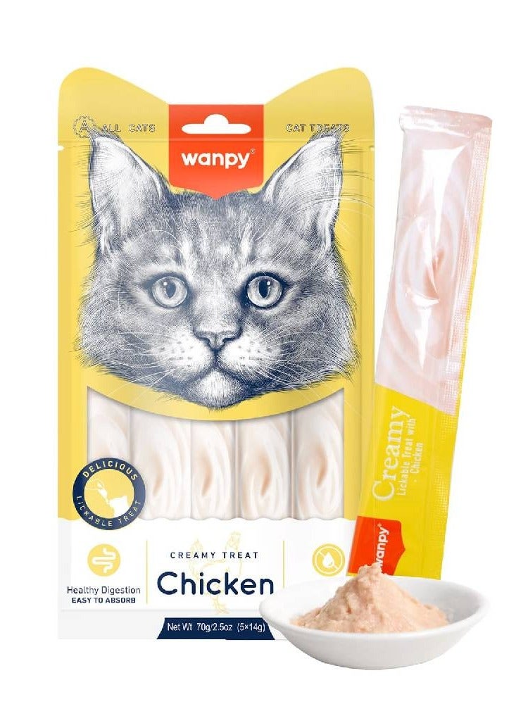 Wanpy Wanpy Creamy Lickable Cat Treats  - Image 2