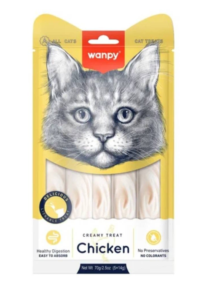 Wanpy Wanpy Creamy Lickable Cat Treats  - Image 1