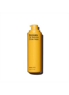 The Mineral Sunscreen SPF 30 PA+++. For The Body. Broad Spectrum. Zinc Oxide, Hyaluronic Acid, Niacinamide. Hydrate. Protect Against Sun Damage + Premature Aging. Dermatologist-Tested. 150