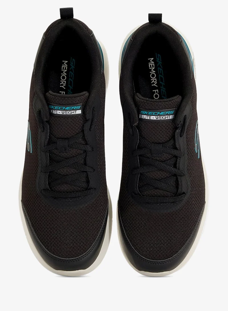 Skechers black turquiose Skech-Air Dynamight 2.0 for Men | Best Price UAE