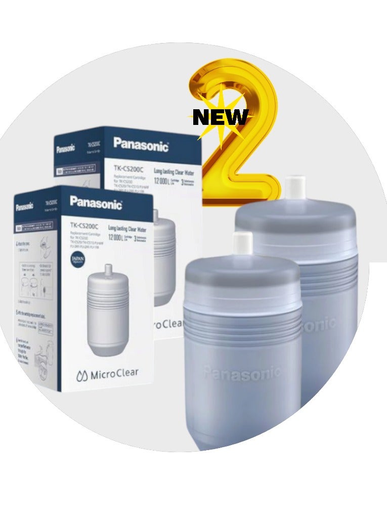 Panasonic 2 Japanese quality filter candles TK-CS200C  - Image 1