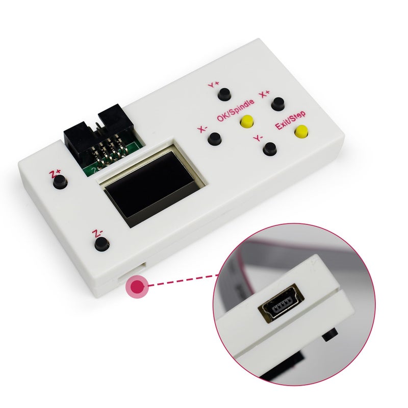 CNCTOPBAOS 3 Axis GRBL Offline Controller Board Remote Hand Control LCD Screen Off-line Control Module for 1610 3018 PRO CNC Router Carving Milling Engraving Machine Offline CNC Controller - Image 2