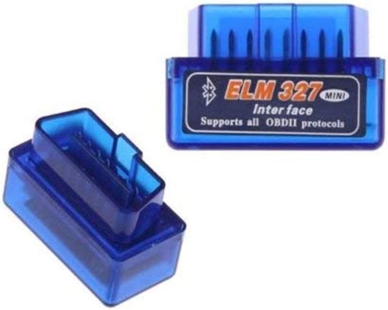اي ال ام 327 أداة فحص تشخيصي آلي للسيارات Super Mini ELM327 بتقنية البلوتوث وبروتوكولات OBDII/OBD-II/OBD2، تعمل على أنظمة أندرويد ولون أزرق (BLUE) - Image 2
