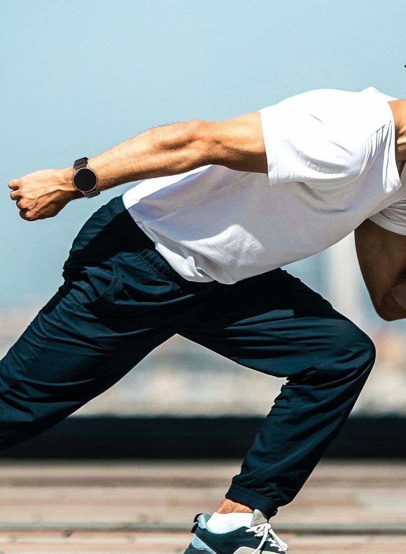 Zikra Floral Bands Compatible with Samsung Active 2 Watch Band 40mm, Adjustable 20mm Stretchy Loop Strap - Image 5