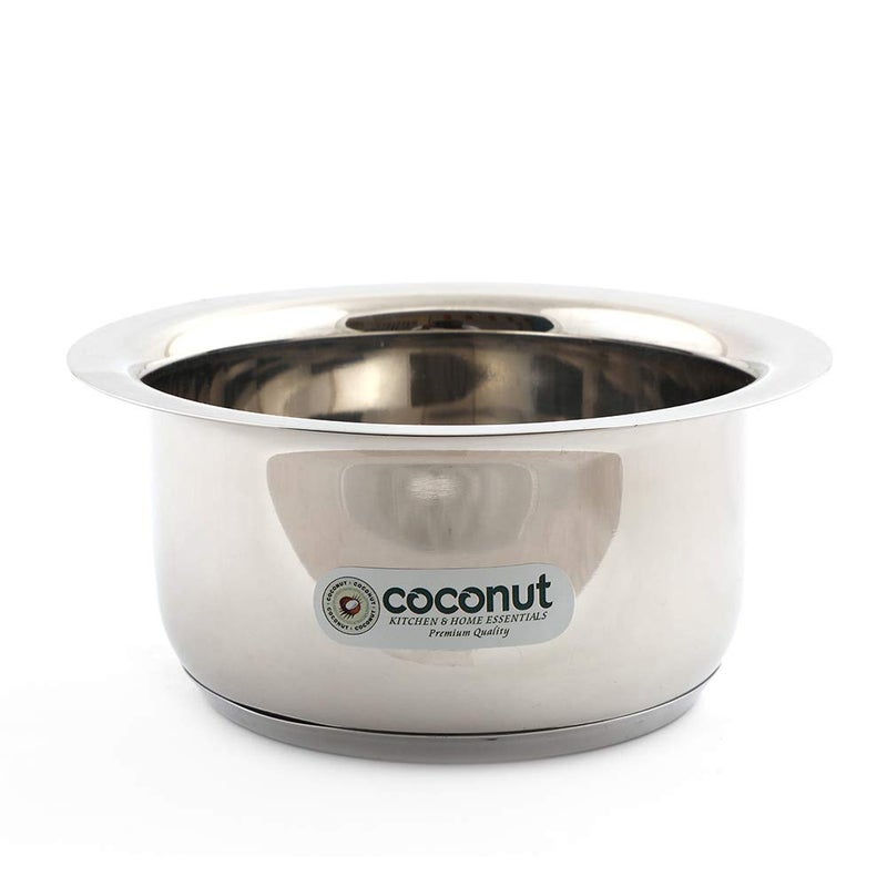 Coconut Stainless Steel Capsulated Tope/Pan/Milk Pot/Cookware- 1500ML- 1 Unit - Image 1