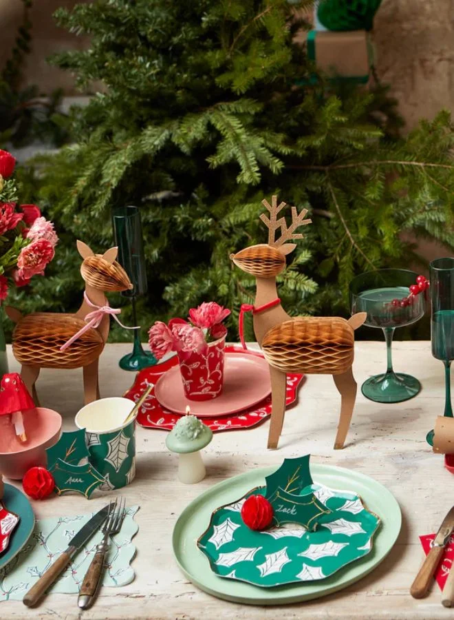 ميري ميري Holly Honeycomb Place Cards