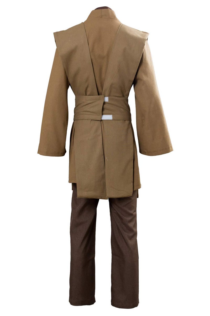 Cosplaysky Men's Tunic Cosplay Costume Adults Outfits Halloween Robe Hooded Uniform - Image 3