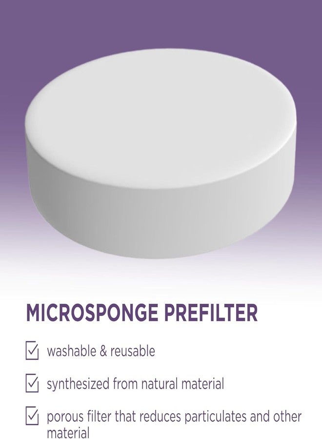 Goodscious Micro Sponge Filter Replacement 1362 for Nikken Aqua Pour 1360, Durable Porous Washable Prefilter Sponge for Gravity Water Filter System, Traps Sediment & Extends Cartridge Life of Hard Water Filters - Image 3