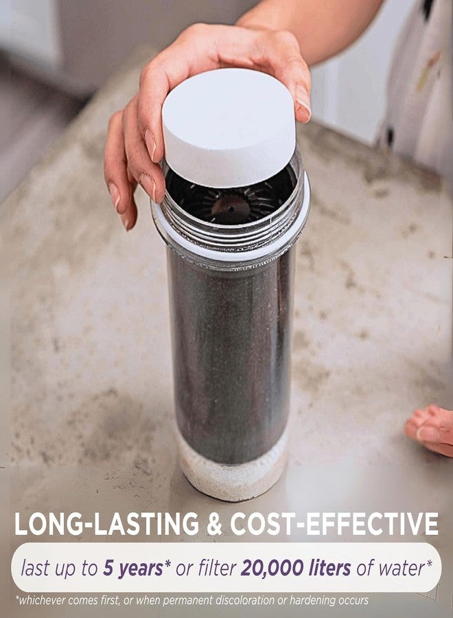 Goodscious Micro Sponge Filter Replacement 1362 for Nikken Aqua Pour 1360, Durable Porous Washable Prefilter Sponge for Gravity Water Filter System, Traps Sediment & Extends Cartridge Life of Hard Water Filters - Image 2