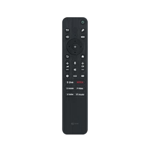 7-Seven 7SEVEN® Compatible with Sony Bravia TV Remote with Voice Command Suitable for A80L A83L A84L X75L X74L X90L X95L 85X80L 85X95L Series Smart 4K OLED Google Televison - Match Key by Key Existing Remote - Image 1