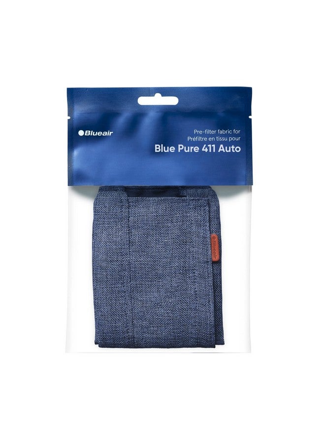 Blueair BLUEAIR Blue Pure 411 Auto Navy Pre-filter, Washable Fabric Traps Pollen, Pet Hair & Dust, Night Waves - Image 1