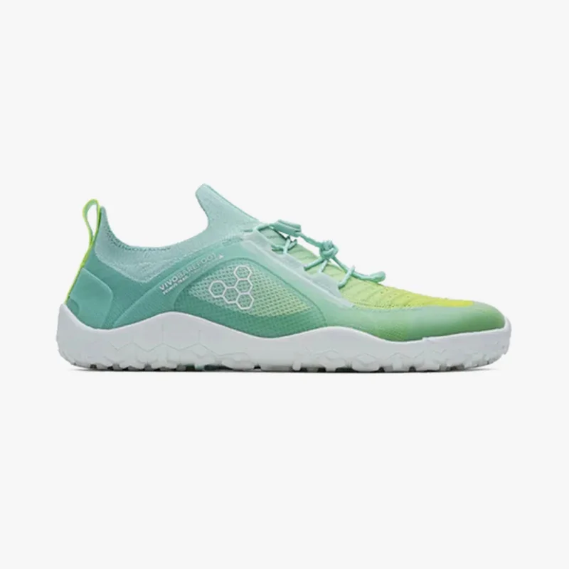 Vivobarefoot Unisex Primus Trail Knit FG Beach Glass Running Shoe Teal