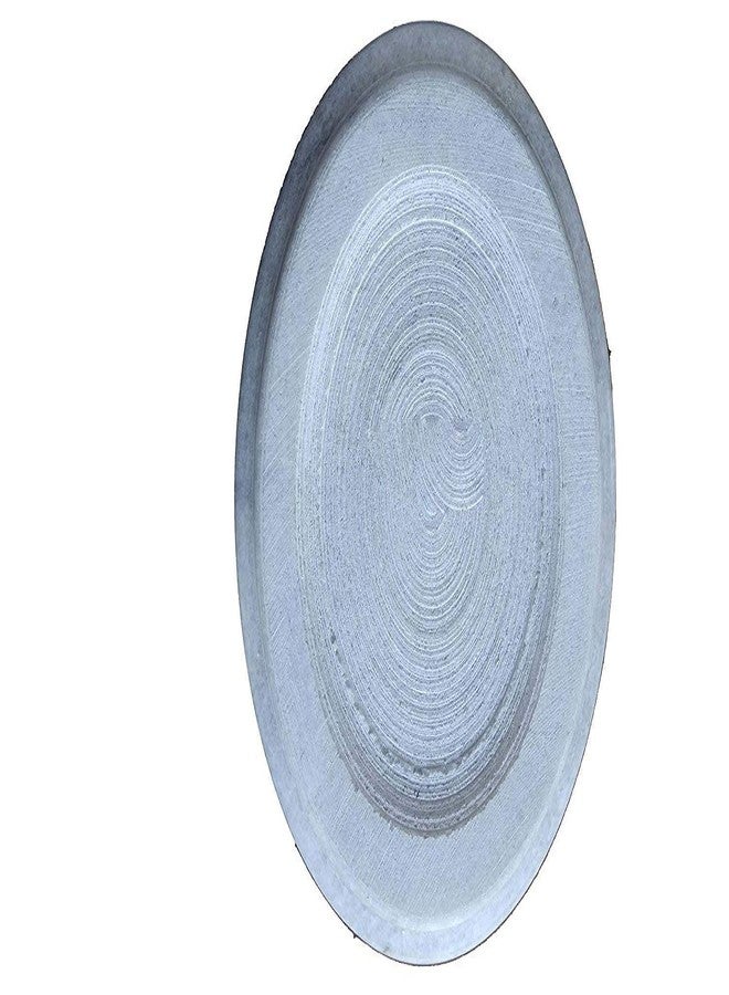 Jaipur Ace White Marble Chakla 10 Inch | Roti Chapati Papad Maker Rolling Board | Smooth Finished Stone Chakla for Kitchen | Heavy Duty Non Slip Dough Rolling Board for Home Use - Image 4