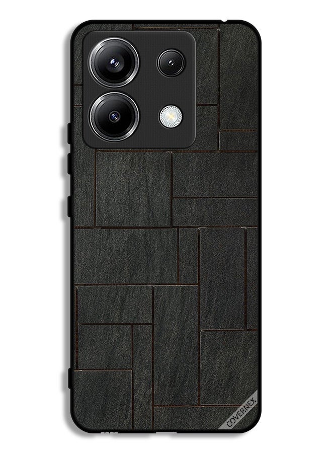 Covernex Xiaomi Redmi Note 13 Pro 5G Protective Case Cover Stones Wall Pattern - Image 1