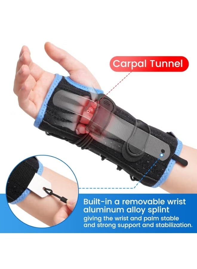 Wrist Support Brace with Metal Splint for Right Hand, Small, Night Wrist Support for Carpal Tunnel, Arthritis, Tendonitis and Sprain - Image 5