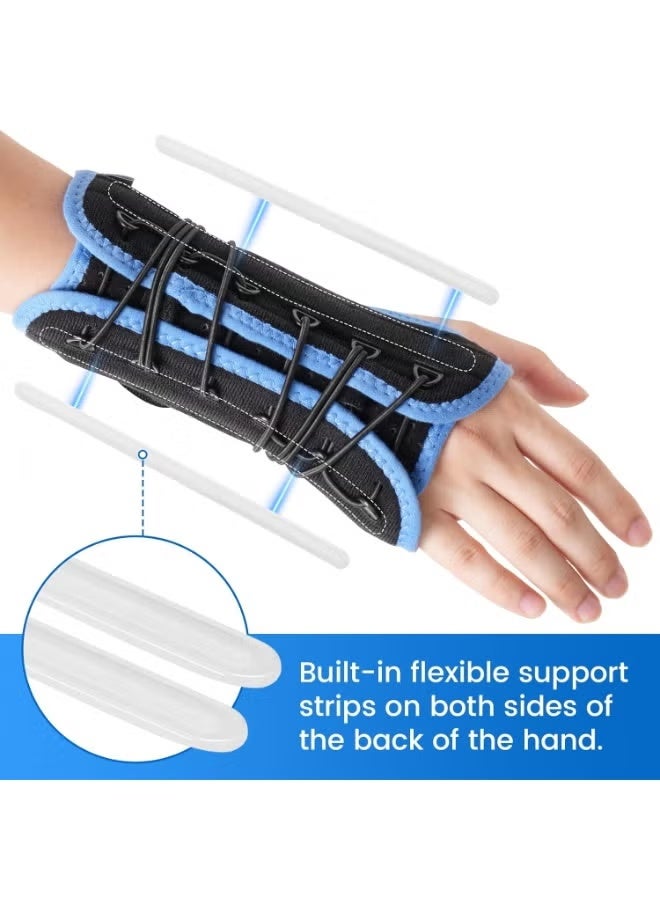 Wrist Support Brace with Metal Splint for Right Hand, Small, Night Wrist Support for Carpal Tunnel, Arthritis, Tendonitis and Sprain - Image 4