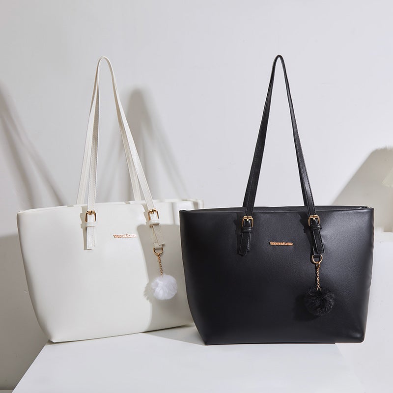 Large Capacity PU Tote Bag for Women - Image 2