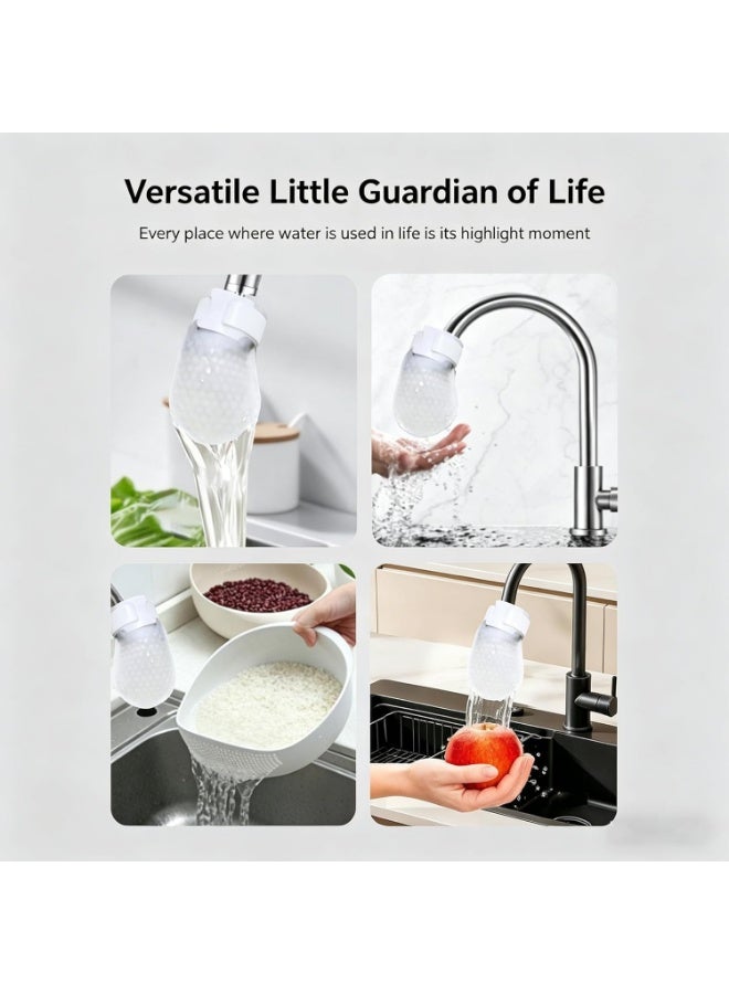 60pcs Faucet Filter Cotton Bags and T-Strips, High Density Faucet Water Filter Socks, Home Kitchen Splash-Proof Water Purifier Cover to Remove Sediment and Impurities, 60pcs Faucet Filter Cotton Bags and T-Strips, High Density Faucet Water Filter Socks, Home Kitchen Splash-Proof Water Purifier Cover to Remove Sediment and Impurities, Suitable for Most Faucets for Most Faucets - Image 4