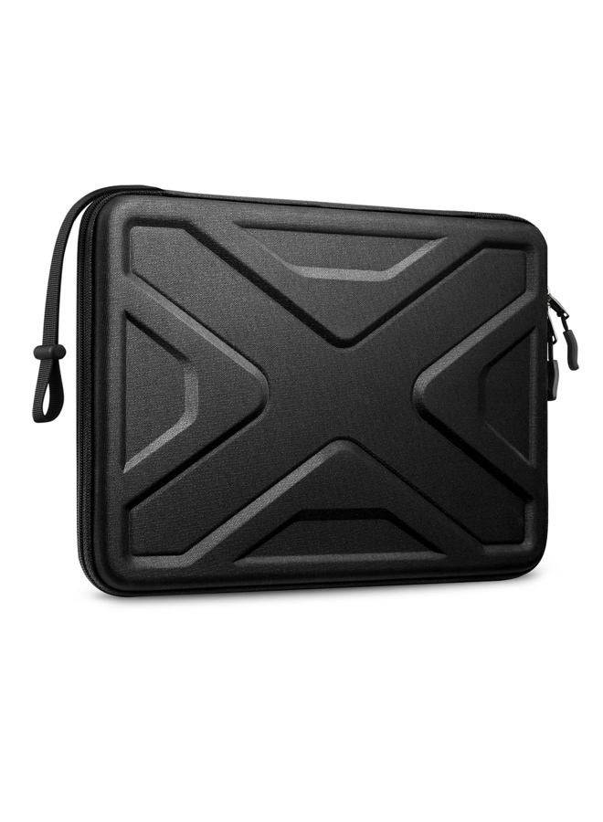 SITHON Hard Shell Laptop Sleeve Case for 13 - 14 inch Chromebook, Computer Laptop Carrying Case for MacBook Pro 14, 13" MacBook Pro/Air and Other Up to 14" Acer/HP/Dell/ASUS Chromebook, Black - Image 1