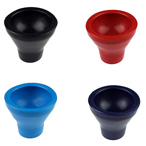 Zelerdo 4 Pack Golf Ball Retriever Putter Picker Grip Pick Up Tool, 4 Colors - Image 1