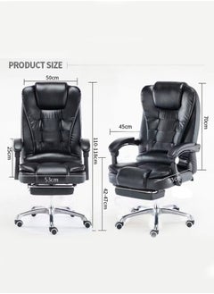 Multifunction Leather Executive Office and Gaming Chair With Footrest - pzsku/Z5C9D73EAE57508CF4912Z/45/_/1737017146/2eea430e-a111-4e71-9b80-8711bafe8e3b