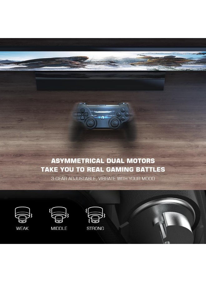 Classic Gamepad GameSir T3 Gaming Controller 2.4G Receiver for Windows PC, PC Controller with Dual Vibration, Linear Trigger Buttons Compatible with Android TV Box