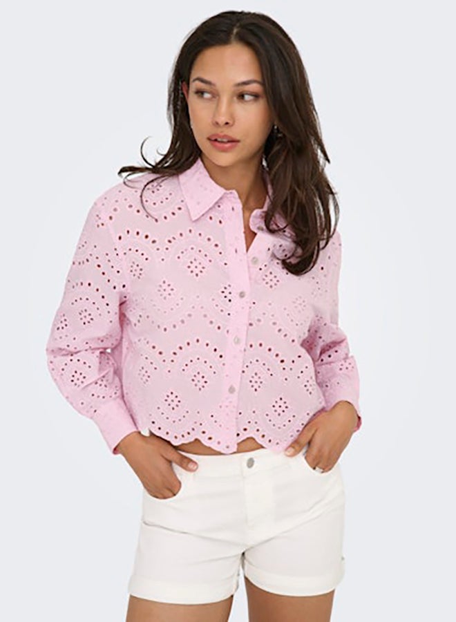 ONLY ONLY Womens Valais Longsleeve Shirt Woven - Image 3