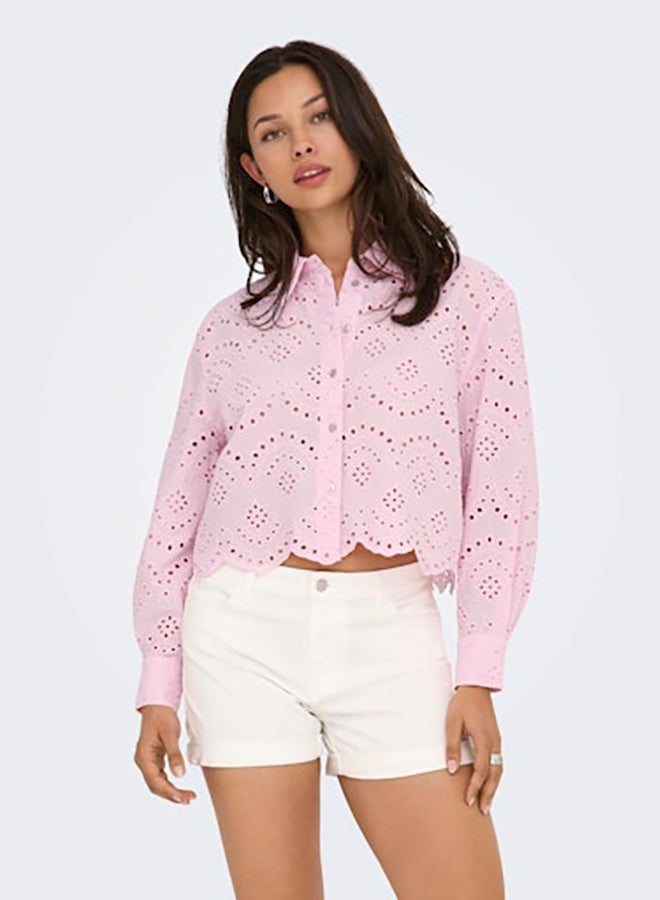 ONLY ONLY Womens Valais Longsleeve Shirt Woven - Image 2
