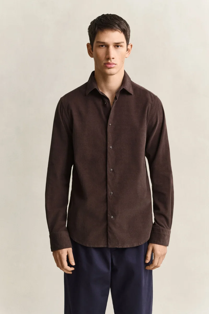 Gant  Regular Baby Cord Shirt for Men | Best Price UAE